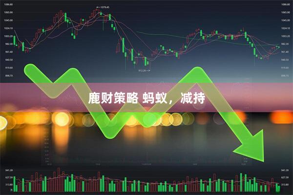 鹿财策略 蚂蚁，减持